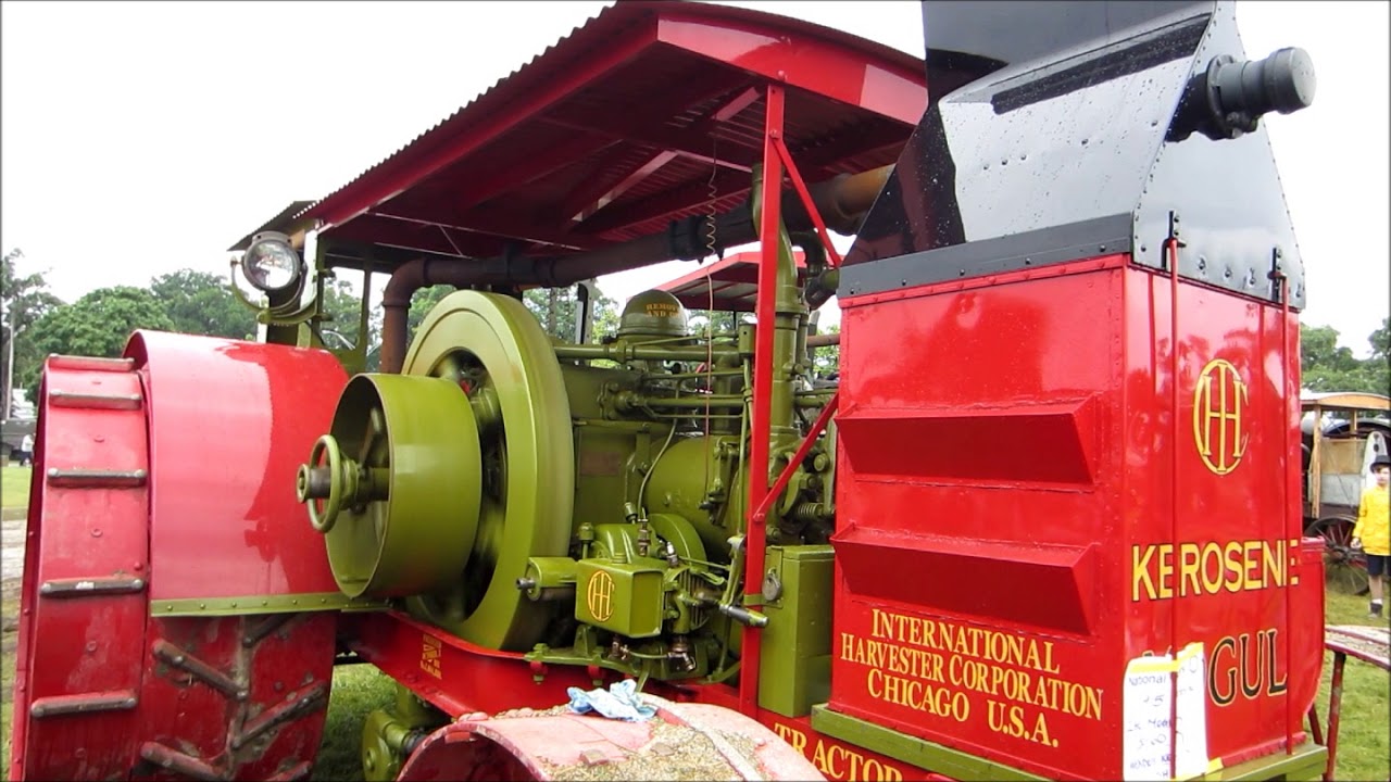 Starting an International Mogul 30 60 Tractor!