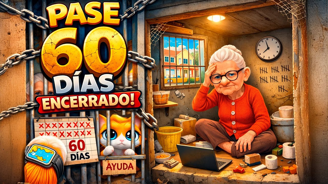 PASÉ 60 DÍAS encerrado con LA ABUELITA 😱 Esto fue lo que pasó... en I AM CAT VR
