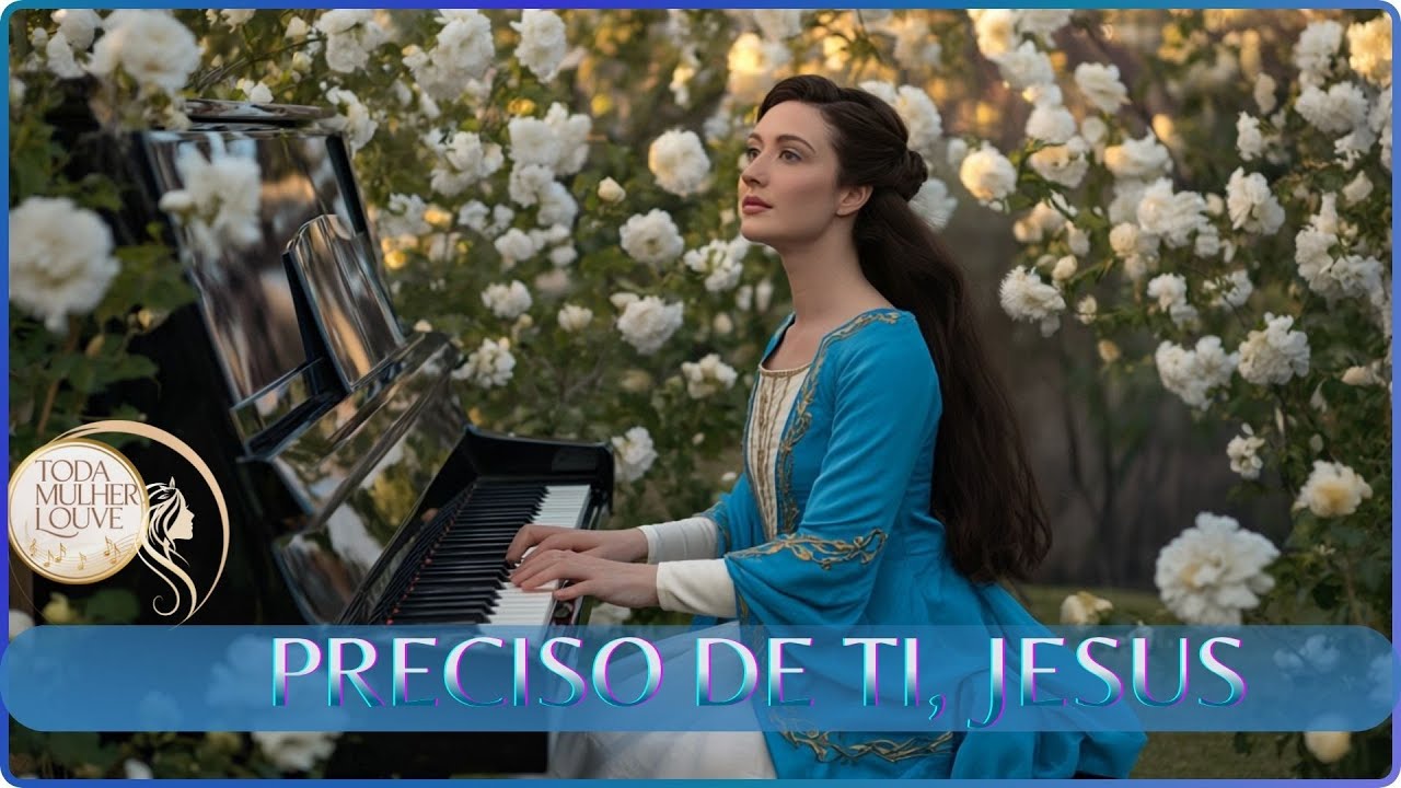 Preciso de Ti Jesus — Quando Minha Alma Clama, Teu Amor Me Sustenta | Louvor de Adoração ✨