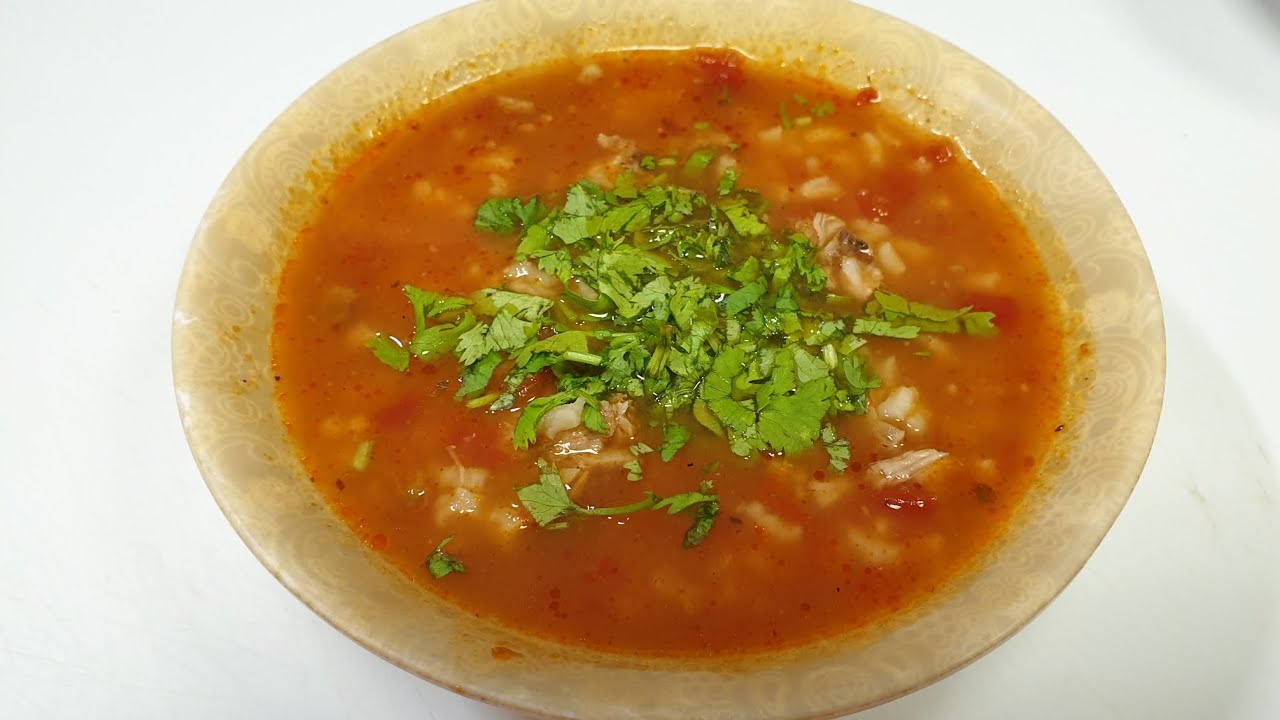 Georgian spicy soup 
