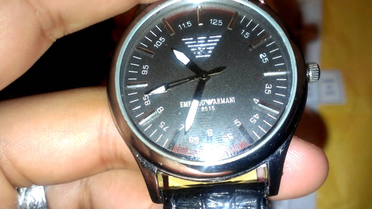 armani watch from priceangels.com
