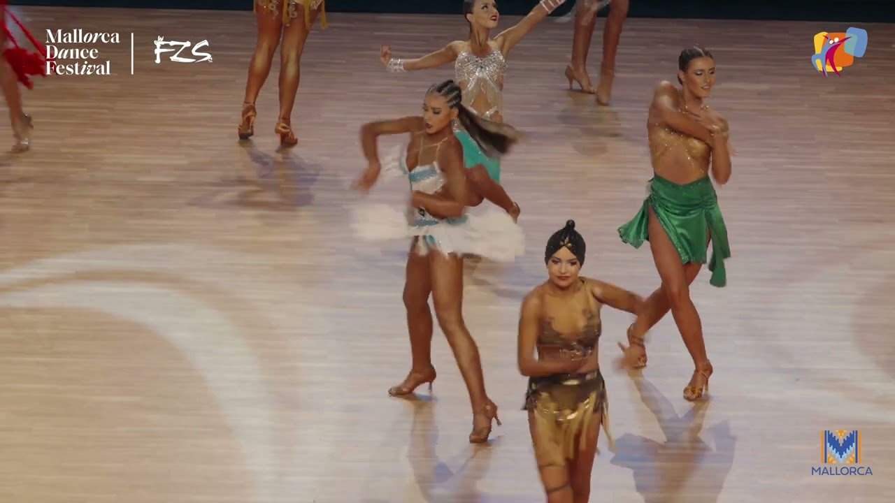 Magdalena Mincheva, BUL | R2 R | 2025 WDSF European Solo Female Youth Latin Calvià, ESP