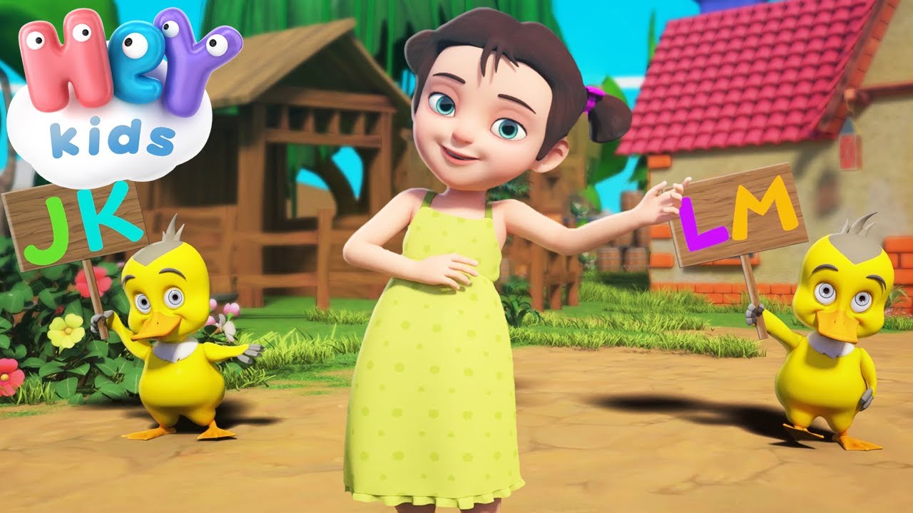 El Patio De Mi Casa 🏠 Cancion infantil + karaoke | HeyKids Español