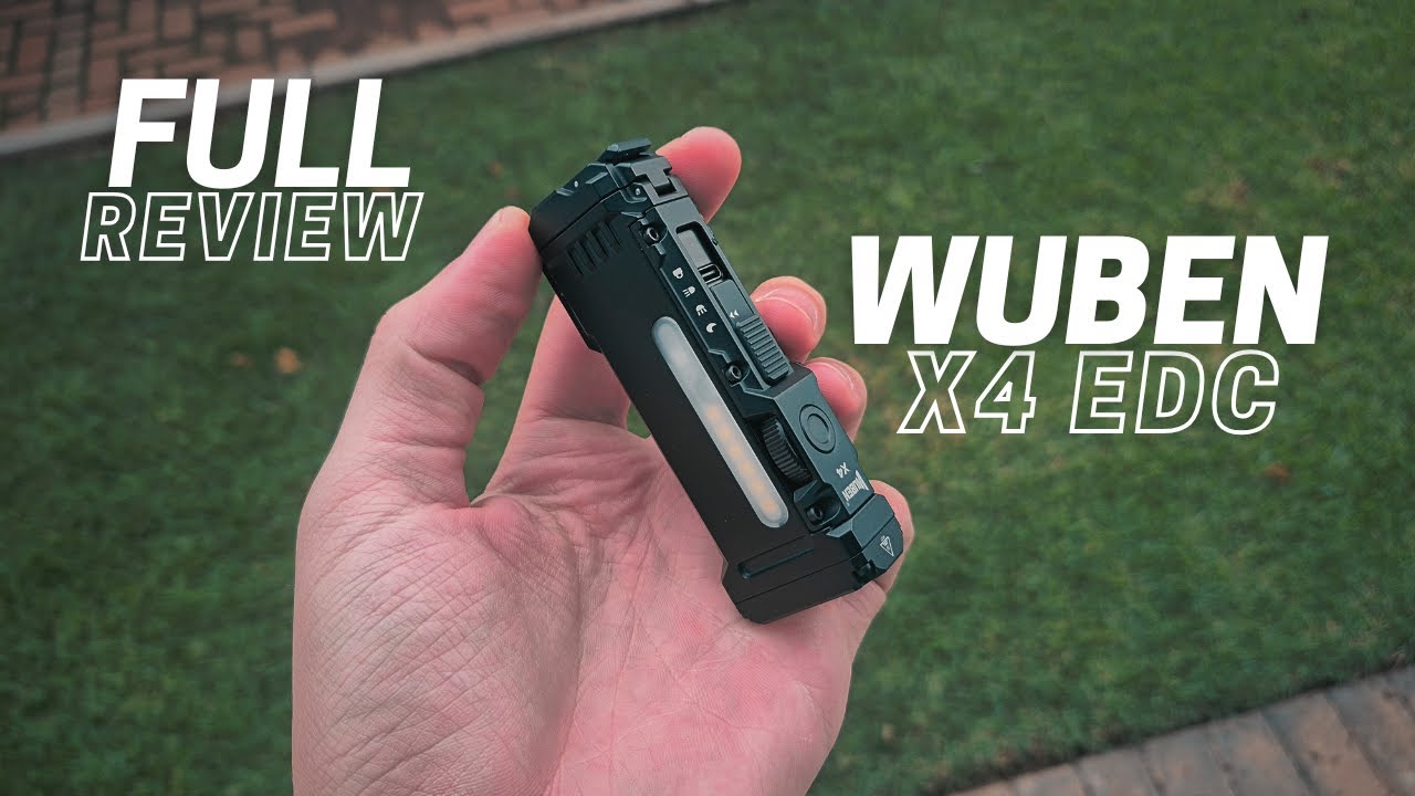 Фонарик WUBEN X4 EDC — полный обзор — он вам нужен!