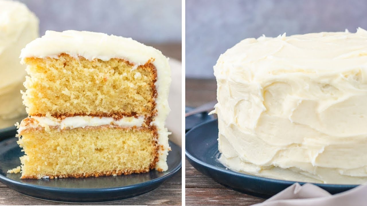 French Vanilla Cake Recipe from Scratch