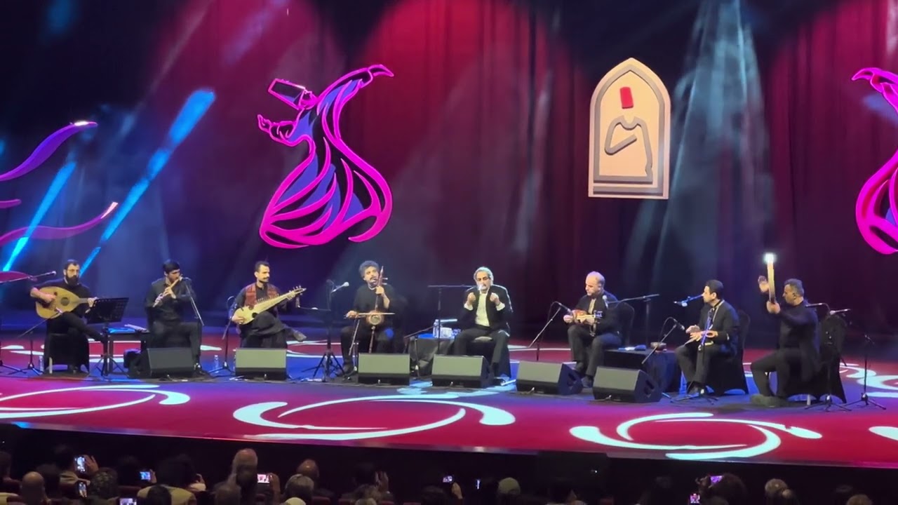 Şehram Nazeri 21. Konya mistik müzik festivali canlı -live part -1 شهرام ناظری