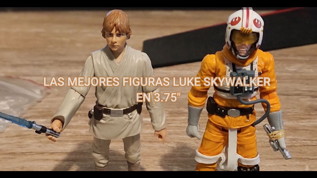 LAS MEJORES FIGURAS LUKE SKYWALKER EPISODIOS 4 Y 5 EN 3.75