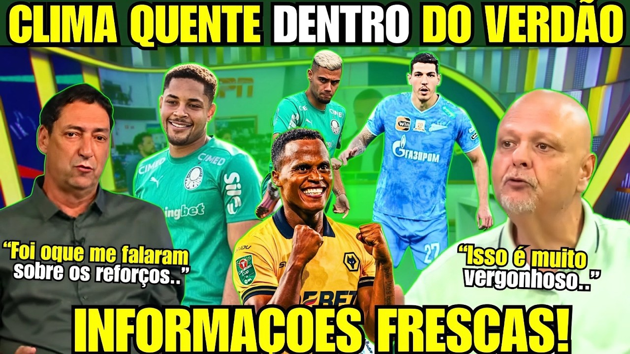 ATENÇÃO ACABOU DE SAIR! PVC E MASSINI SOLTAM INFORMAÇÕES QUENTES DE ARIAS, NINO E VITOR ROQUE!
