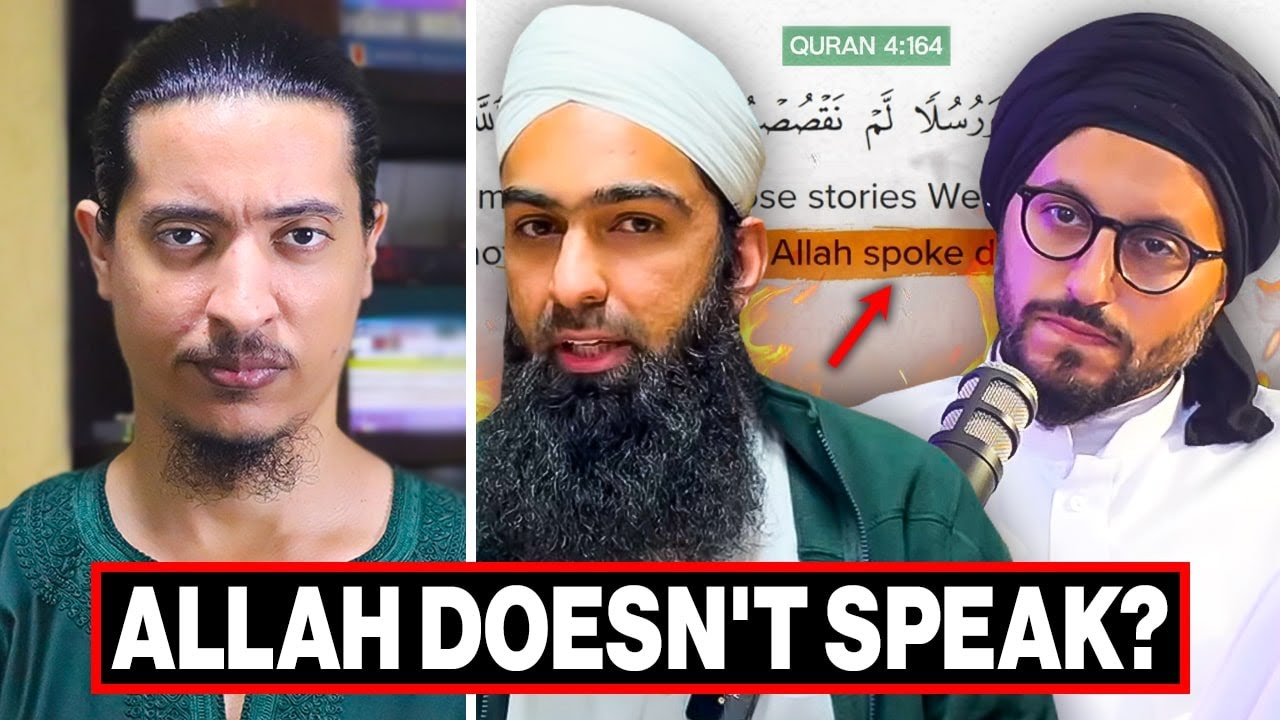 THESE MUSLIMS DENY ALLAH SPEAKS WITH SOUND!?
