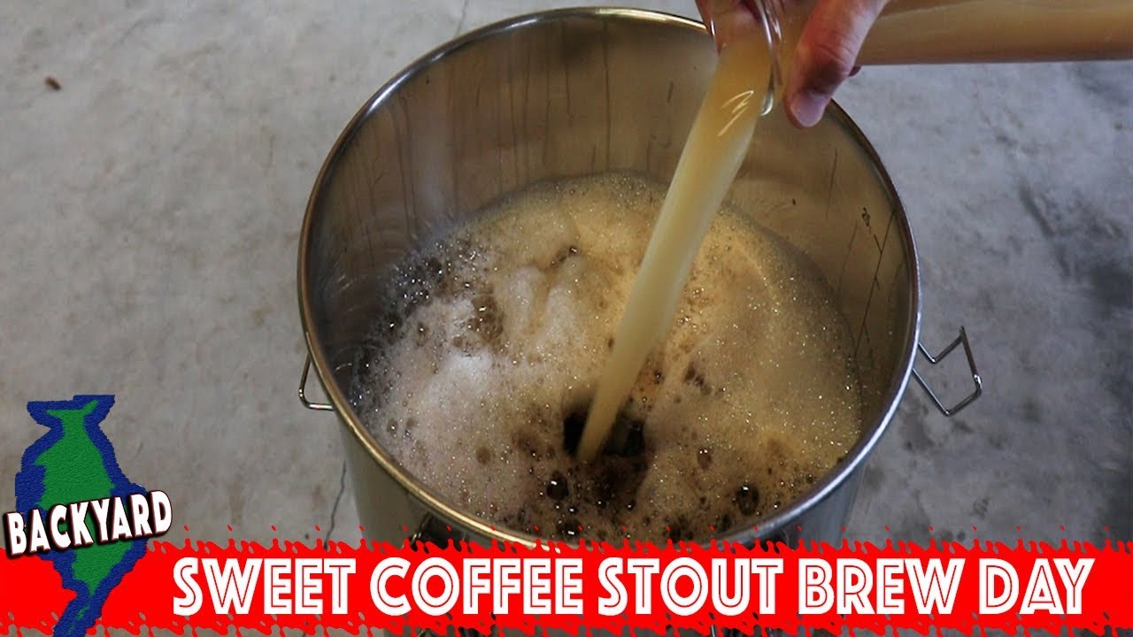 Coffee Sweet Stout All Grain Home Brew Day