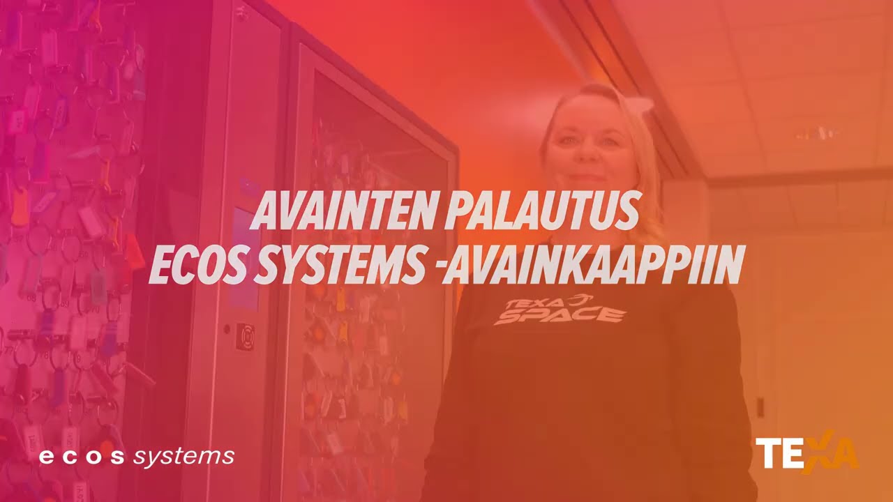 ecos systems -avainkaapin käyttöohje