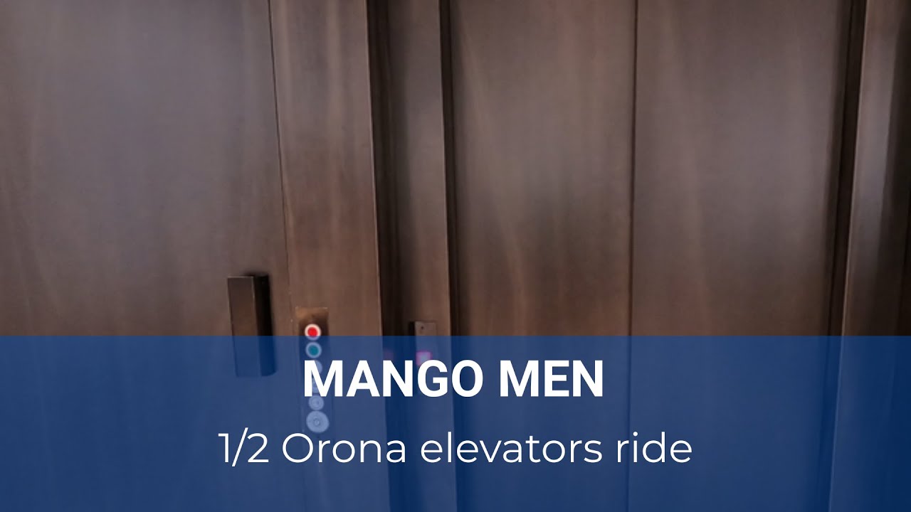 READ DESCRIPTION - 1/2 generic elevators installed by Orona in a Mango Men