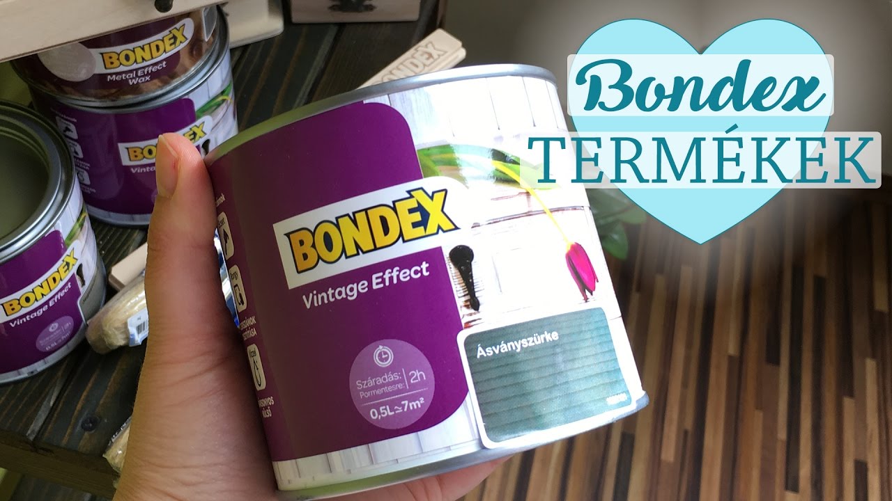 Bondex Vintage Effect festék és wax - Trnd Projekt - DIY vintage tábla!