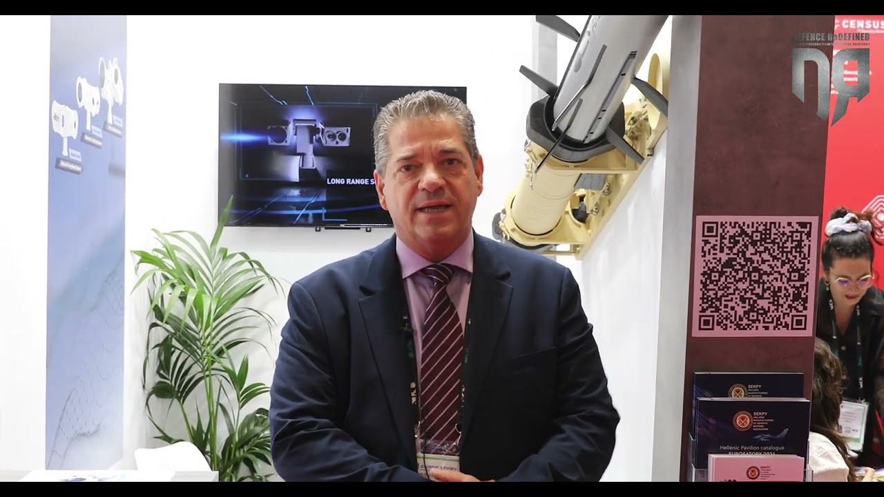 MILTECH HELLAS | The EU Projects Manager Dimitrios Dimitriou presents the company at EUROSATORY 2024