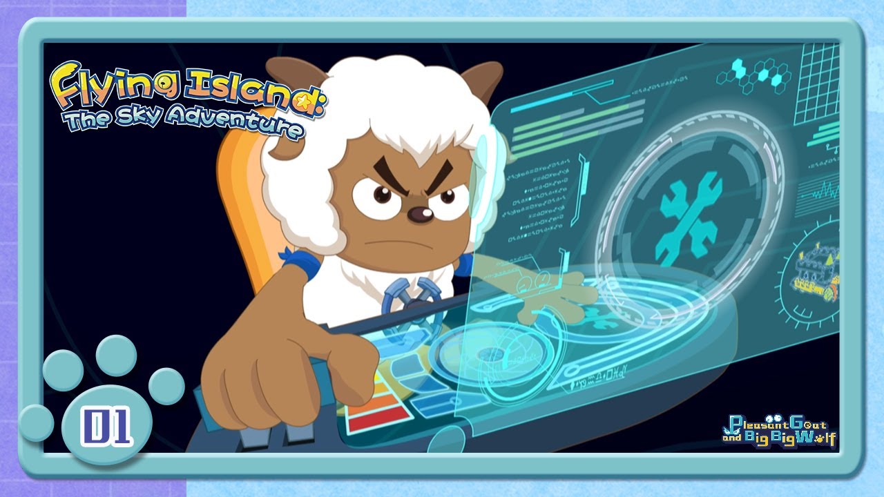 Marching to the sky | Adventure cartoon | for kids | EP01 | funny | Pleasant goat and big big wolf