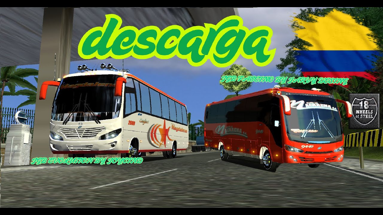 descarga busetas JGB EVOLUTION  para 18 wos haulin