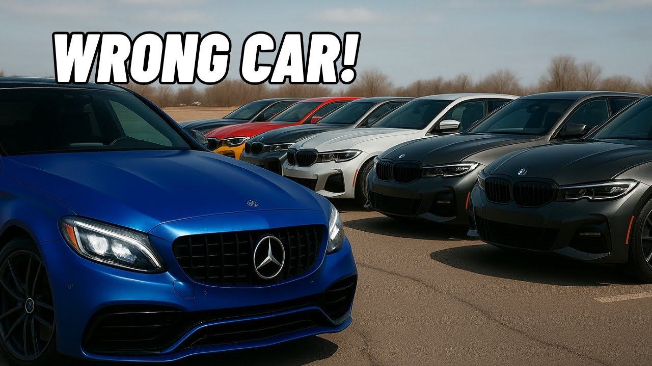 I Pulled Up To A BMW Meet... In My AMG