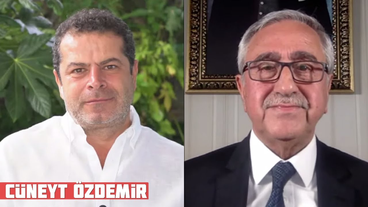KKTC CUMHURBAŞKANI MUSTAFA AKINCI CÜNEYT ÖZDEMİR'İN SORULARINI YANITLIYOR