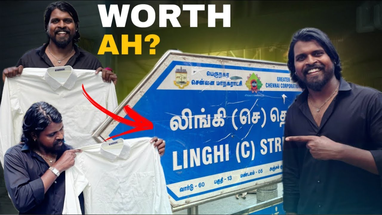 I Tried VIRAL THRIFT STREET in Chennai 😱😱😱Worth Ah Ilaya ? 😭