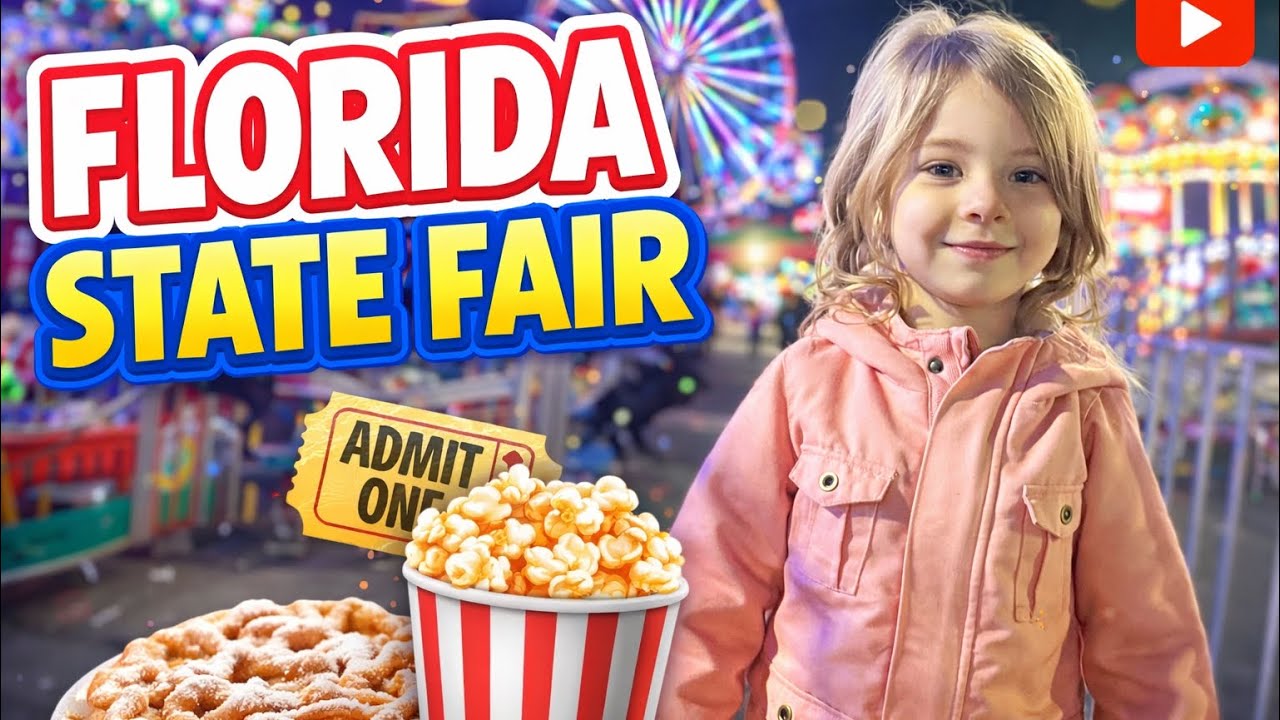 Popular Florida State Fairgrounds WithEvie 🎢 🎡