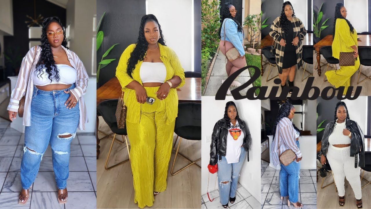 finally Finally FINALLY! *plus size* Fall Rainbow Shops Haul | November 2023
