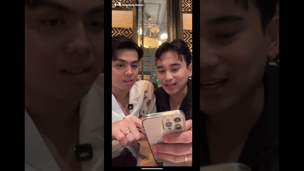 Dingdong and Patrick DongPat Day TikTok live 100125