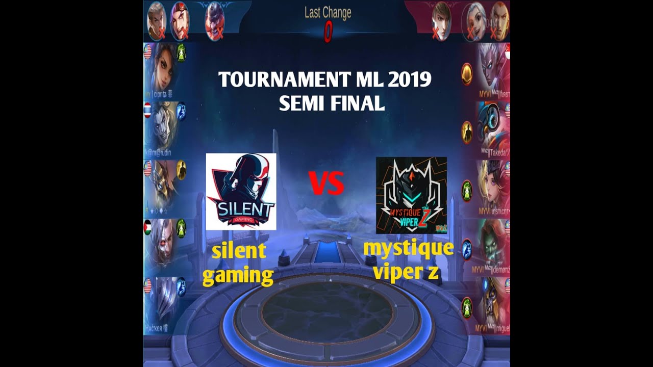 tournament mobile legends by BLACKMASK678 ( silent gaming vs mystique Z) 2019