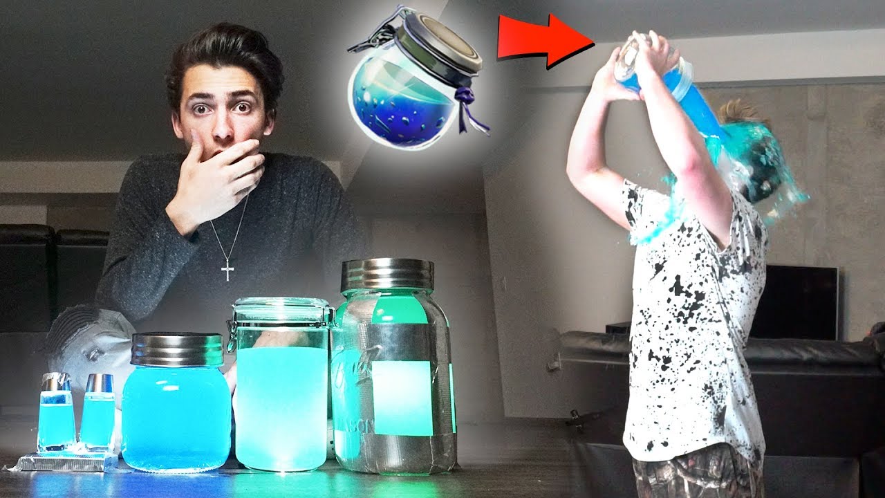 RARE FORTNITE ITEMS IN REAL LIFE! Shield Potions, Chug Jug, & MORE! (Best Fortnite Items)
