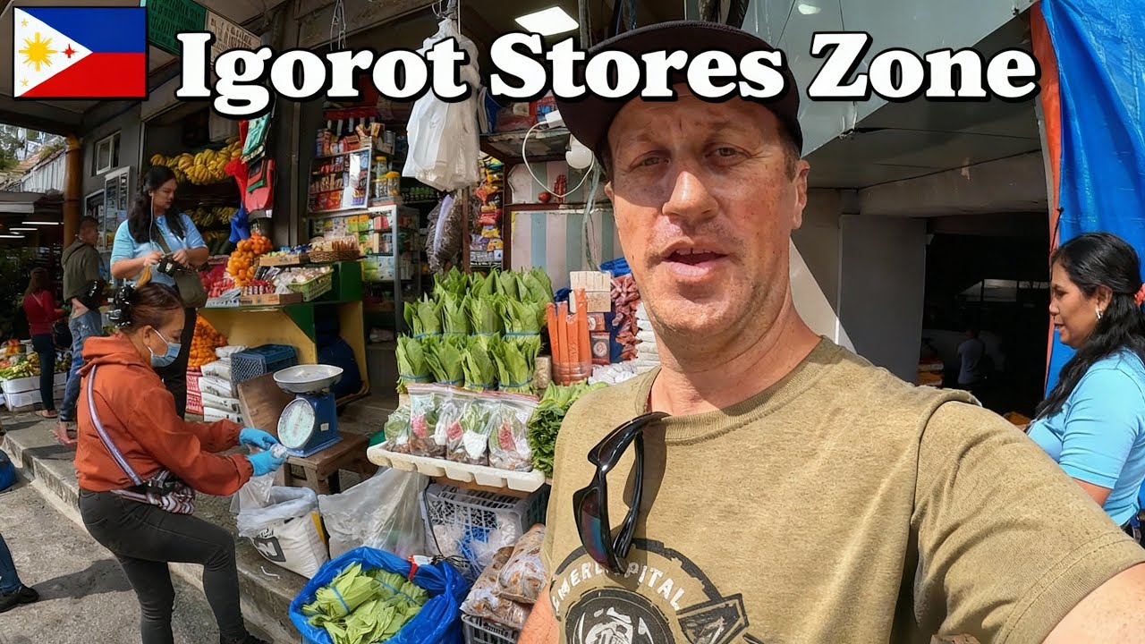 Inside Baguio’s Igorot Stores – Food, Finds & Street Fun! 4k