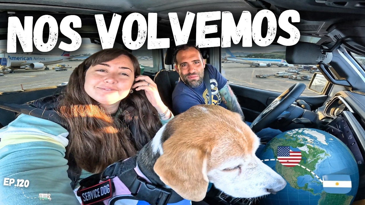ASÍ ES NUESTRA VUELTA a ARGENTINA DESPUÉS de 2 AÑOS 😯🇺🇲🇦🇷 |EP.120