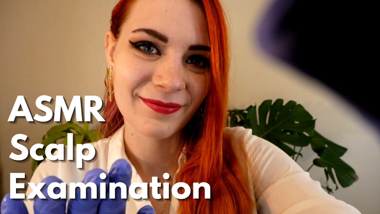 ASMR Scalp Examination With Gloves & Hair Picking | Binaural Soft Spoken Medical RP