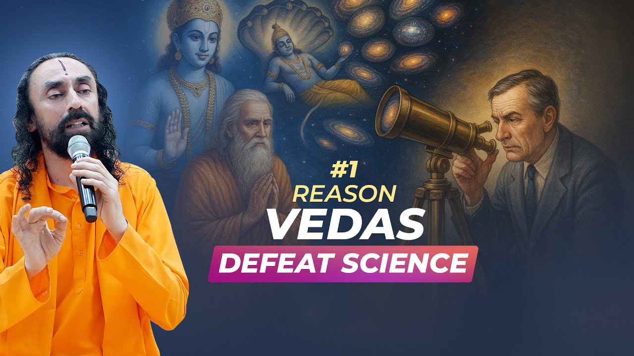 #1 Reason VEDAS Defeat Science: Secrets of GOD's UNIVERSE Science Can't Explain | Swami Mukundananda