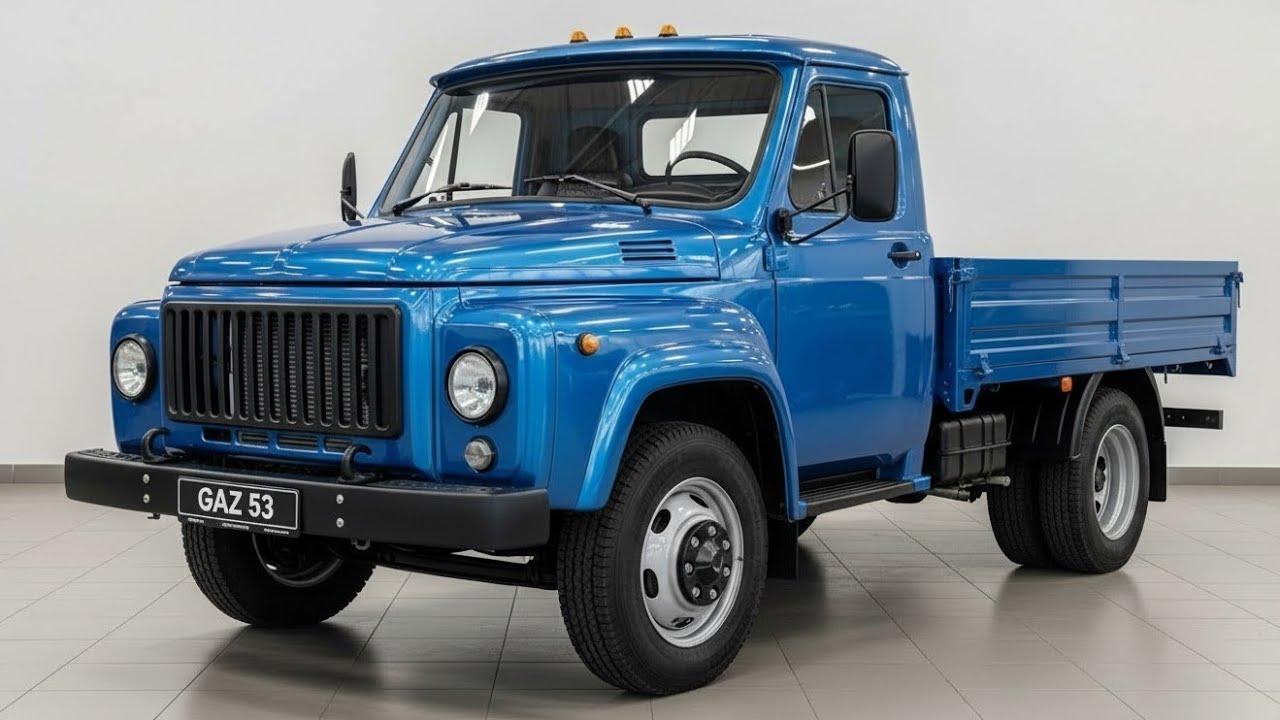 Новый ГАЗ 53 2026 – легенда возвращается!