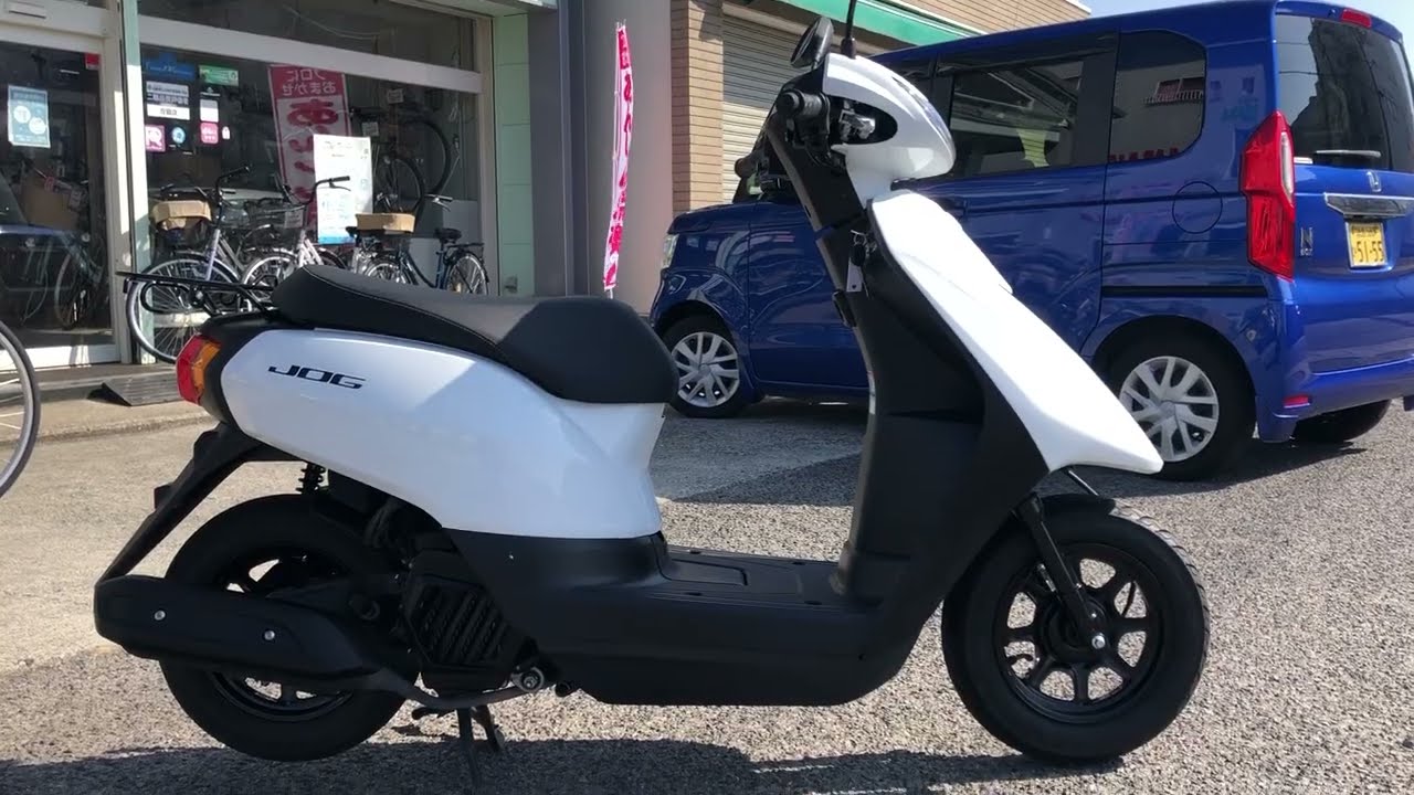 HONDA   JOG   2023MODEL　WHITE　3771km