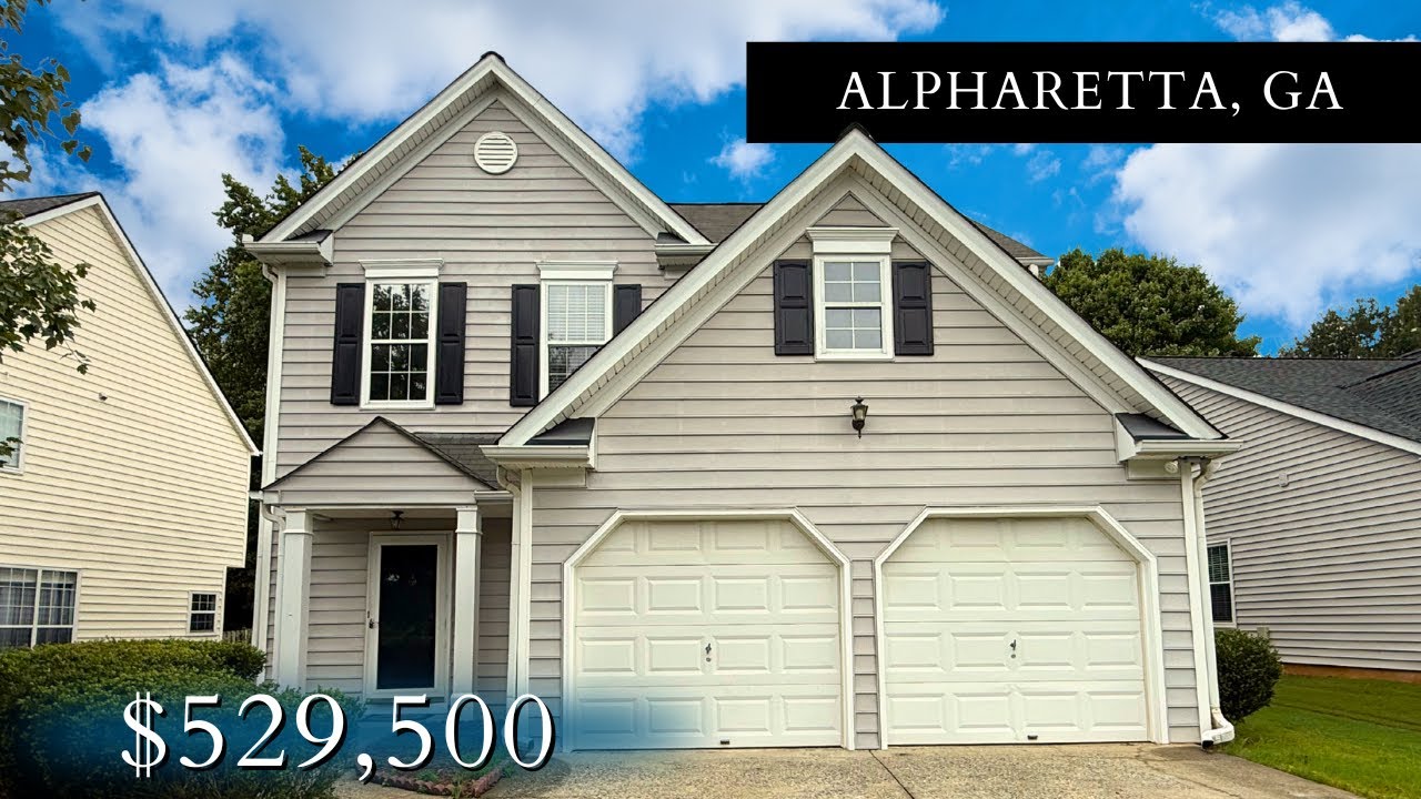 MUST SEE-  MOVE IN READY! 3 BEDROOM  HOME IN ALPHARETTA, GA!