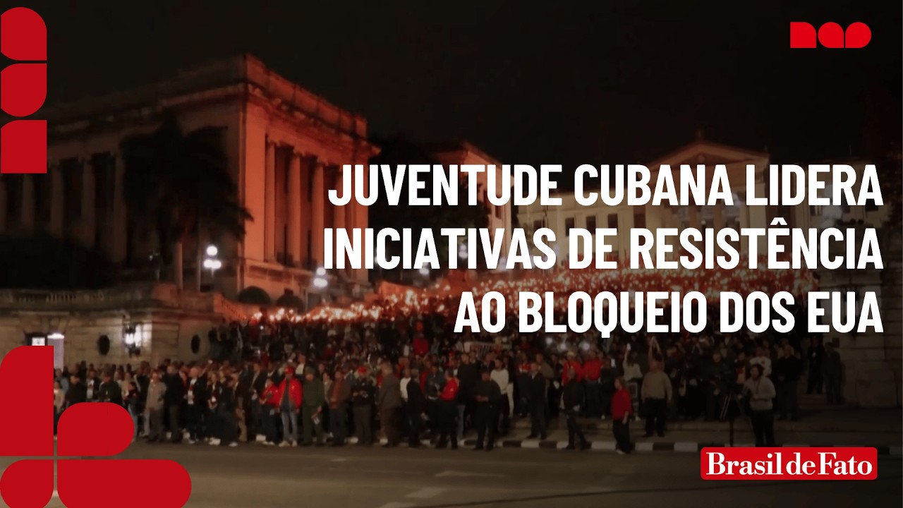 Juventude cubana lidera iniciativas de resistência ao bloqueio dos EUA