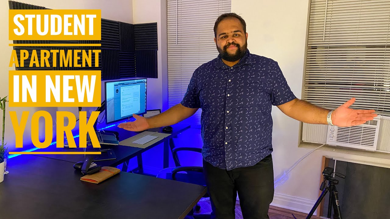 MY NEW YORK APARTMENT TOUR! + DREAM YOUTUBER DESK!!