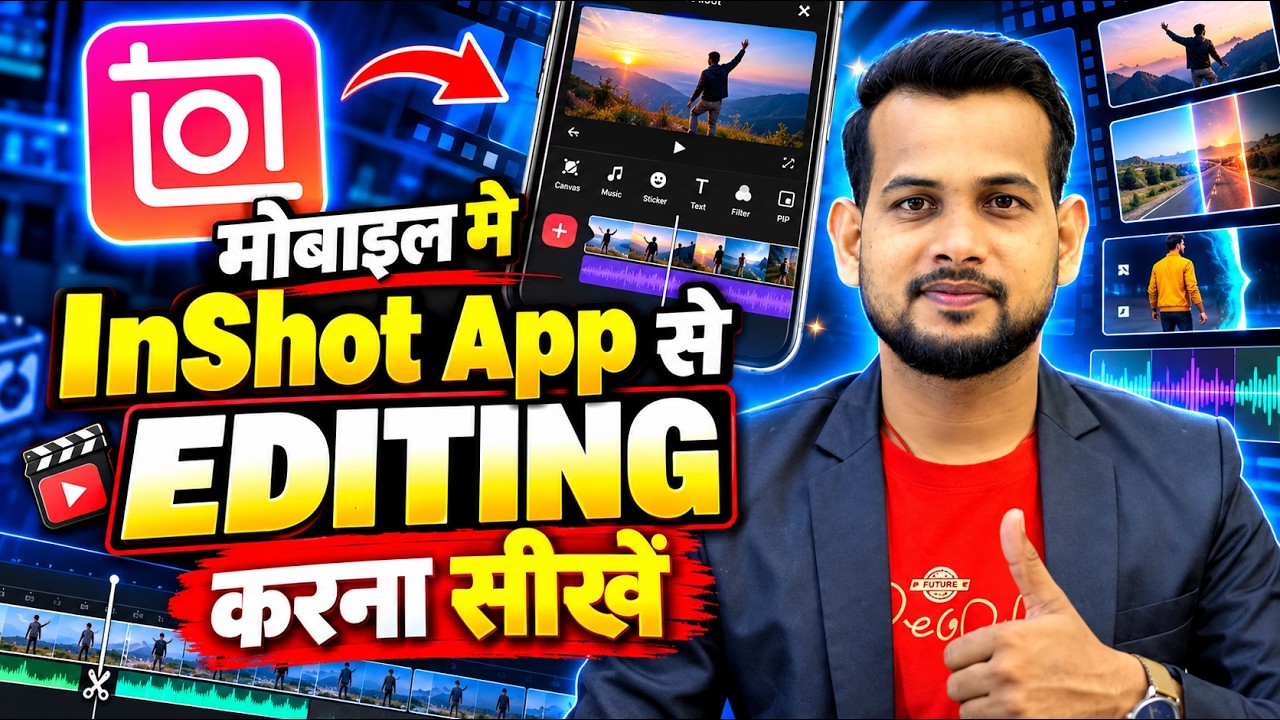 InShot App Se Video Editing Kaise Kare | Step-by-Step Tutorial 2026 || Inshot Video Editor
