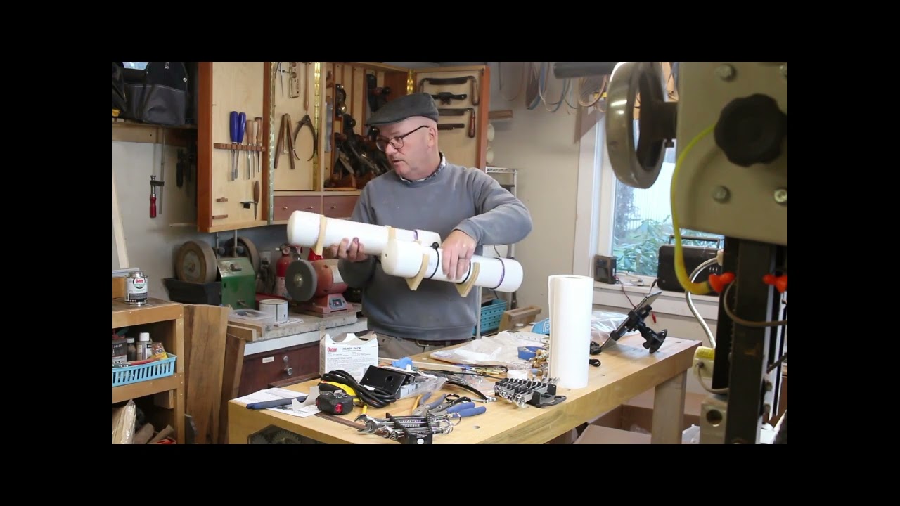 Setup of Vacuum Press EVS-2 from VeneerSupplies.com (JoeWoodworker.com)