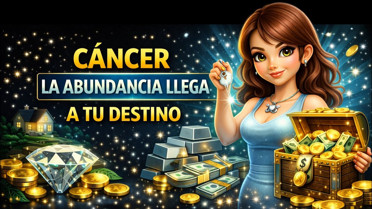 CÁNCER ♋ El destino mueve energías de FORTUNA en tu camino 🤩👀💸