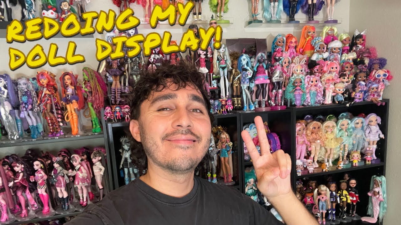 Reorganizing My G3 Monster High Doll Collection! 🦇🌙 🩵