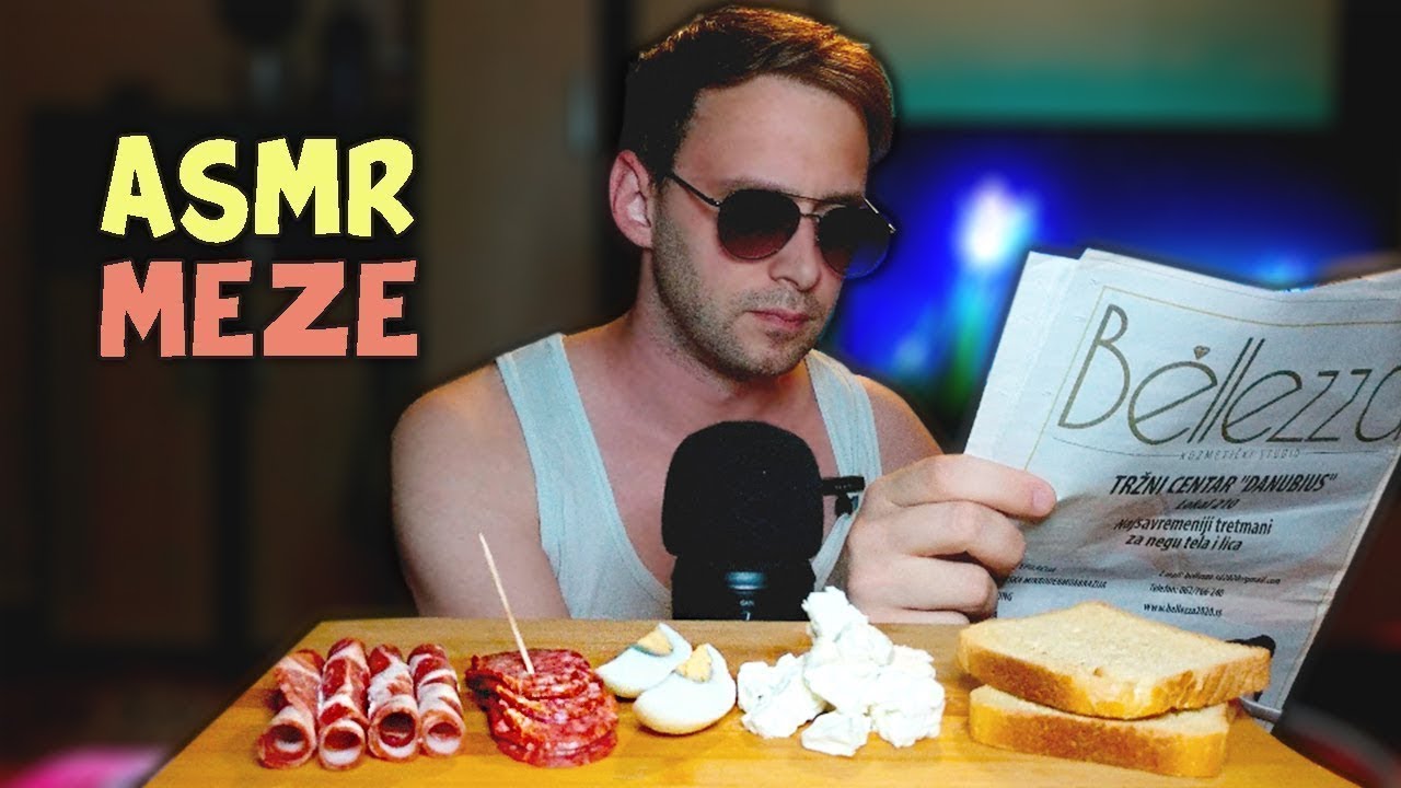 📰 TINGLY APPETIZERS ASMR | CRUNCHY MEZE WITH NEWSPAPER SOUNDS