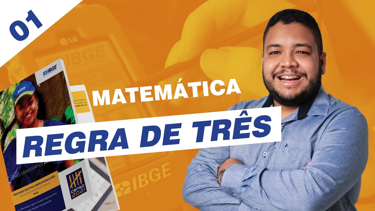 CONCURSO DO IBGE | MATEMÁTICA - Regra de Três | Censo Demográfico 2021