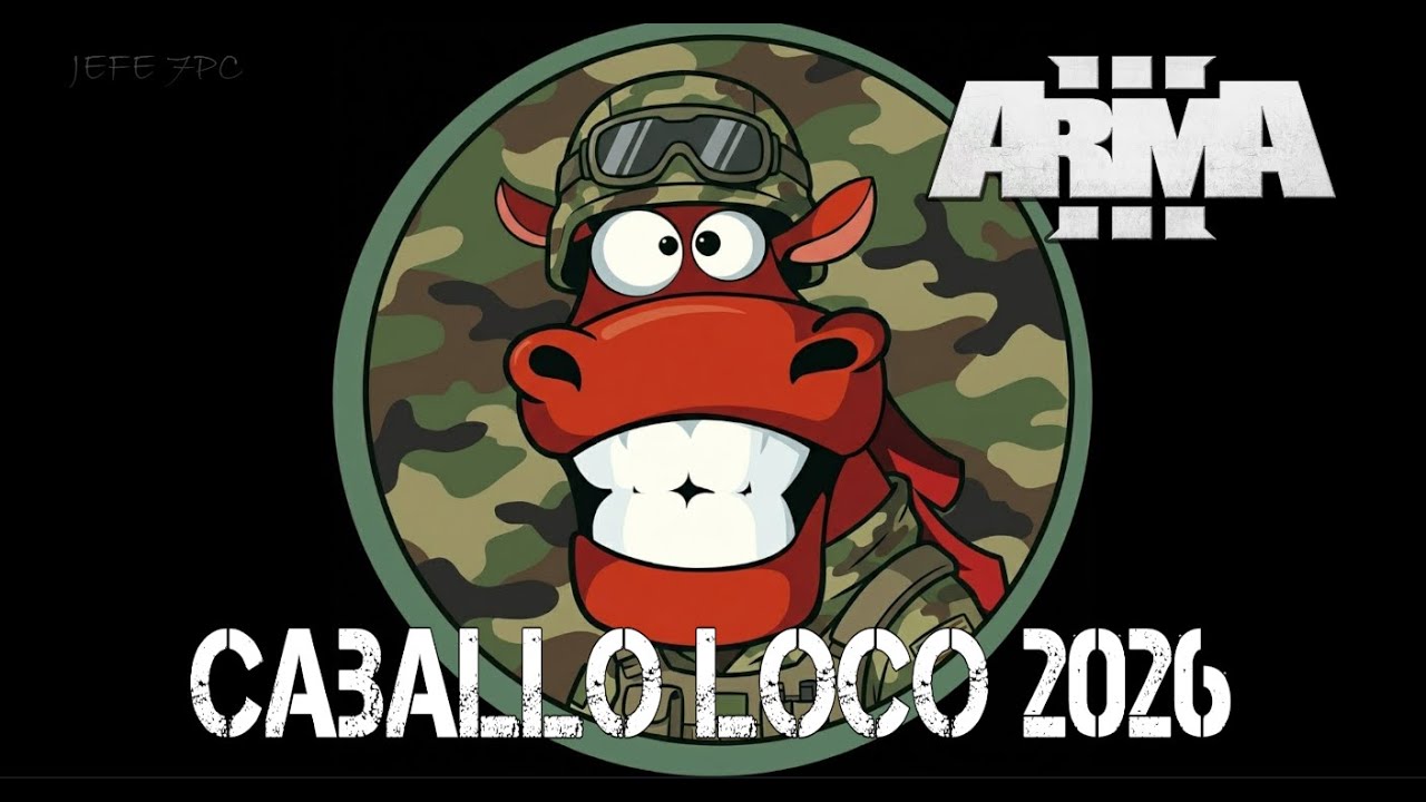 ArmA 3 (GL) Simulación Militar - CABALLO LOCO 2026 - Coop.20GRUPO ARMADOS EN DIRECTO [21:9 1440p60]