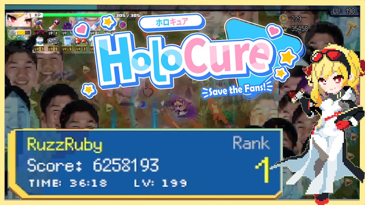 [HoloCure 0.6]Kaela is the best for late game 36min [Endless]