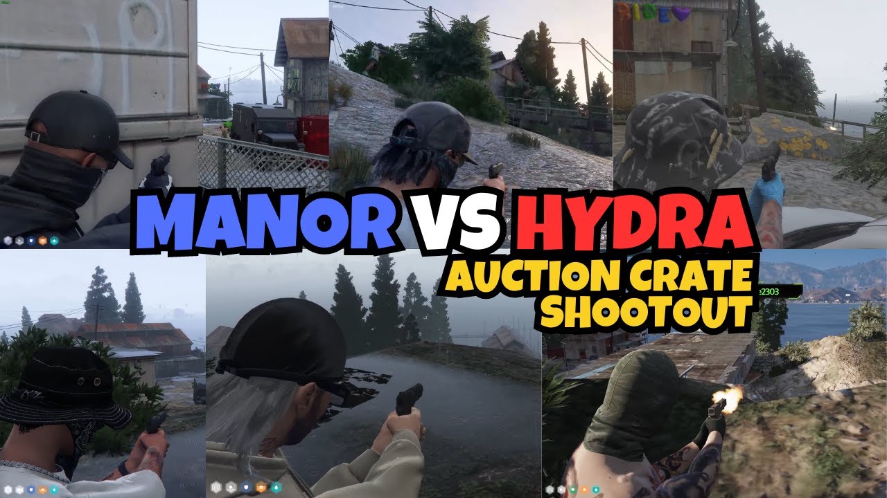 MANOR WIPE HYDRA 6v6 MULTIPOV | NOPIXEL 4.0 GTA RP