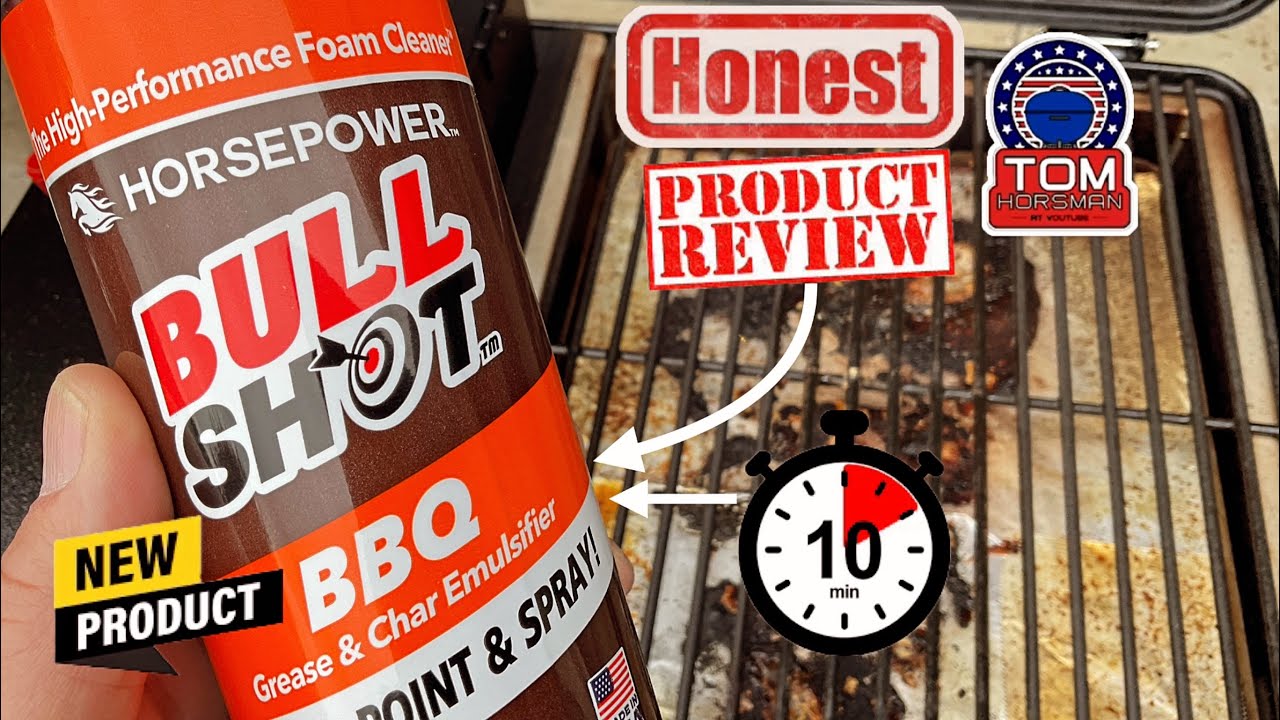 Честный обзор средства для очистки гриля Bull Shot BBQ Grease и Char Cleaner! / Стоит ли оно 30 д...