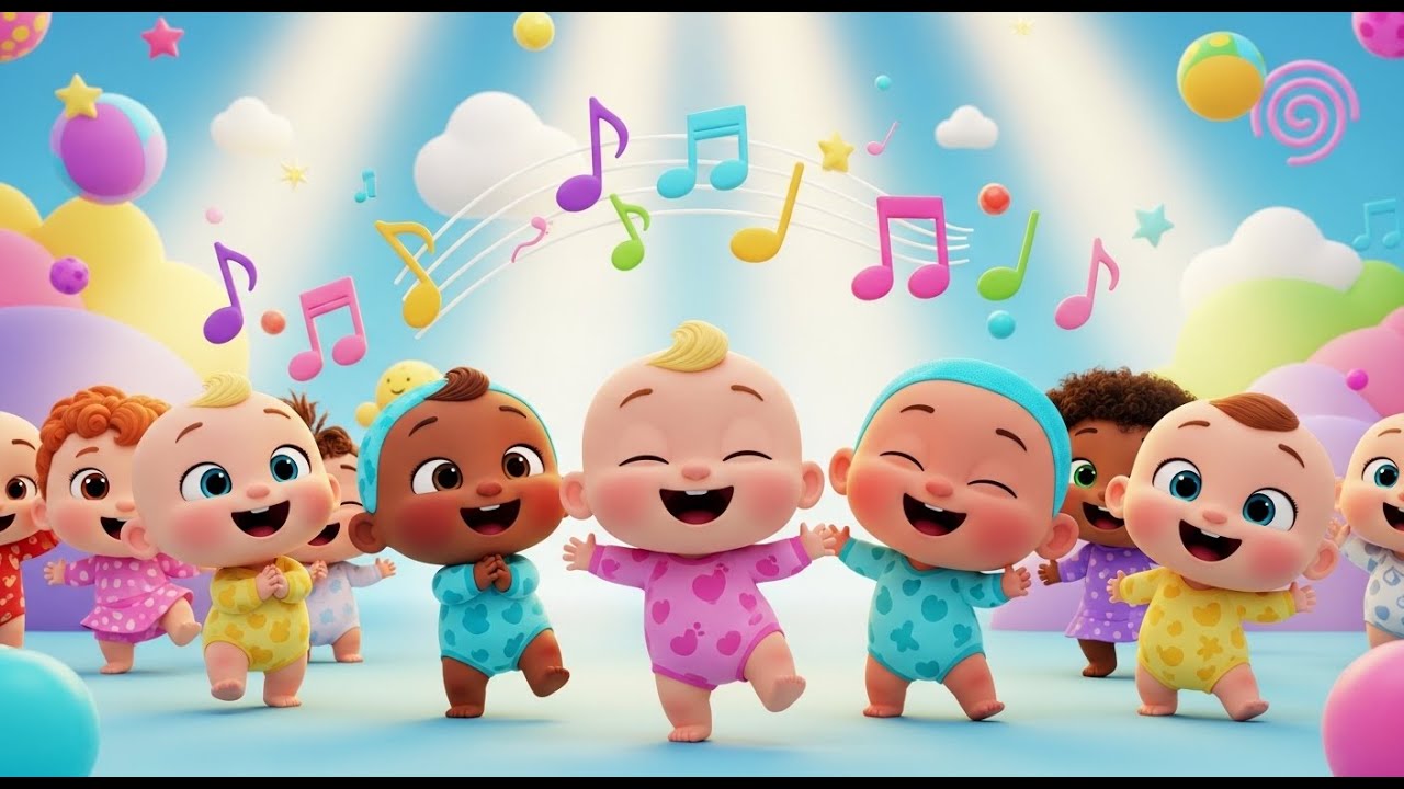 Dance with Baby Giggles 🎶💃 | Fun Dance Song for Babies & Toddlers