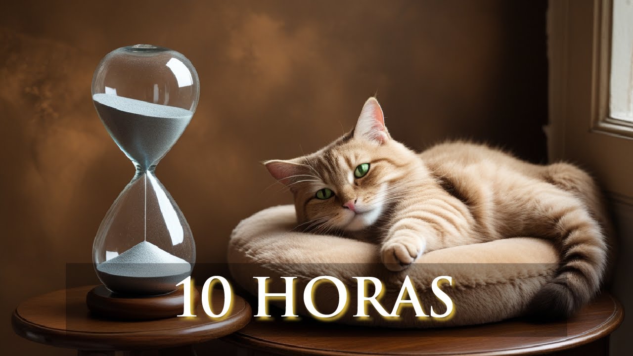 10 HORAS de Música Relajante para Gatos: Tranquilidad Total mientras trabajas 🕰️