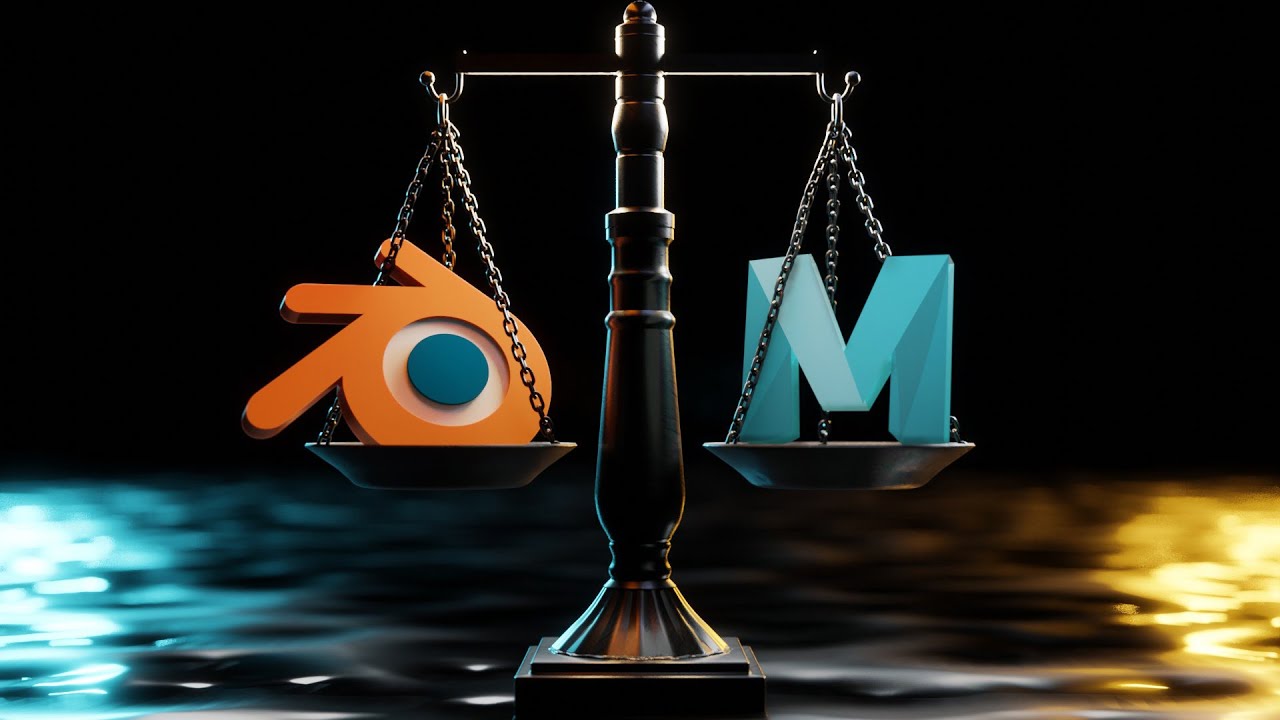Blender против Maya